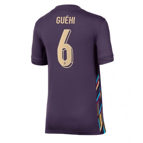 England Marc Guehi #6 Replika Bortatröja Dam EM 2024 Kortärmad